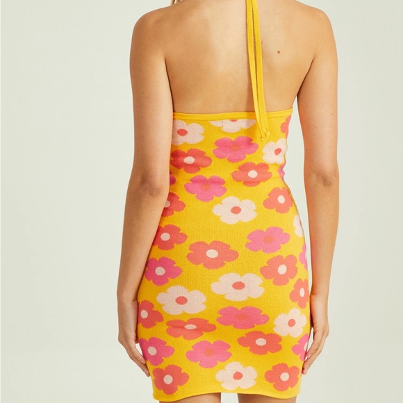 Altar’d State mini knit flower pattern dress - Picture 2 of 6